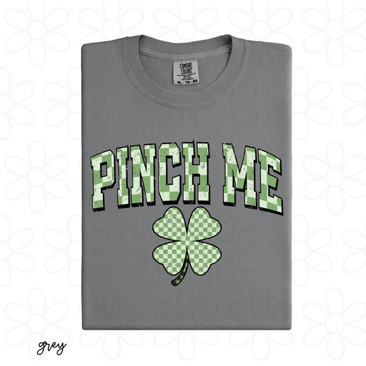 Checkered Pinch Me Kids Completed Tee