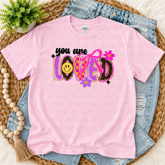 you are LOVED Completed Tee